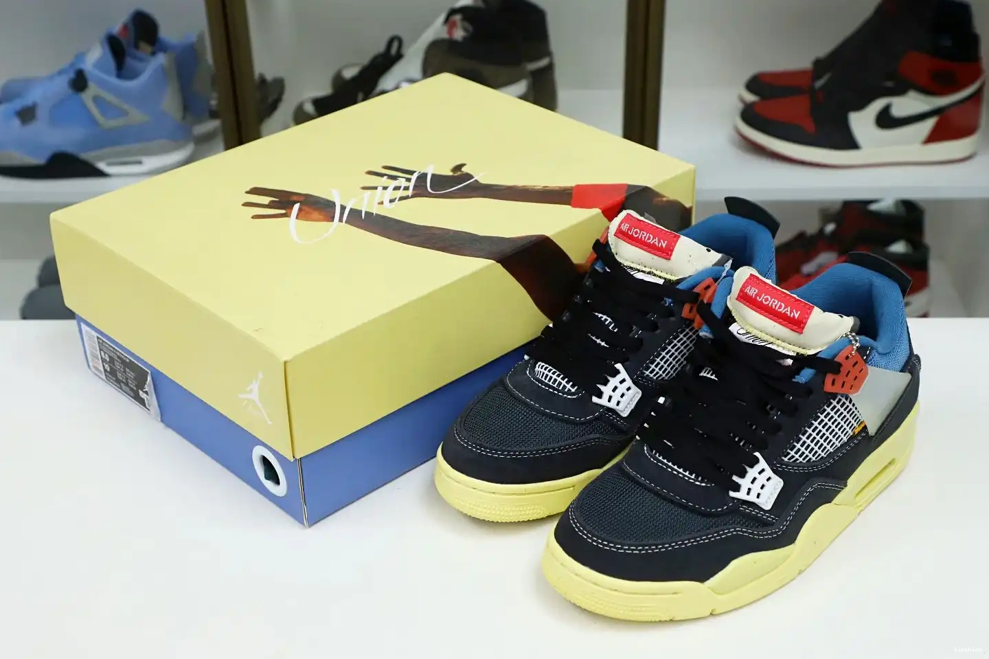4 'OFF X NOIR' AIR JORDAN UNION RETRO LA Kimikick 0518